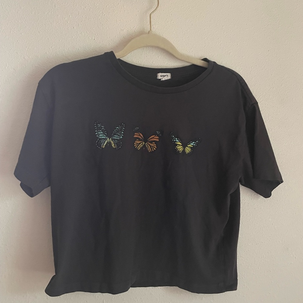 Cropped shirt